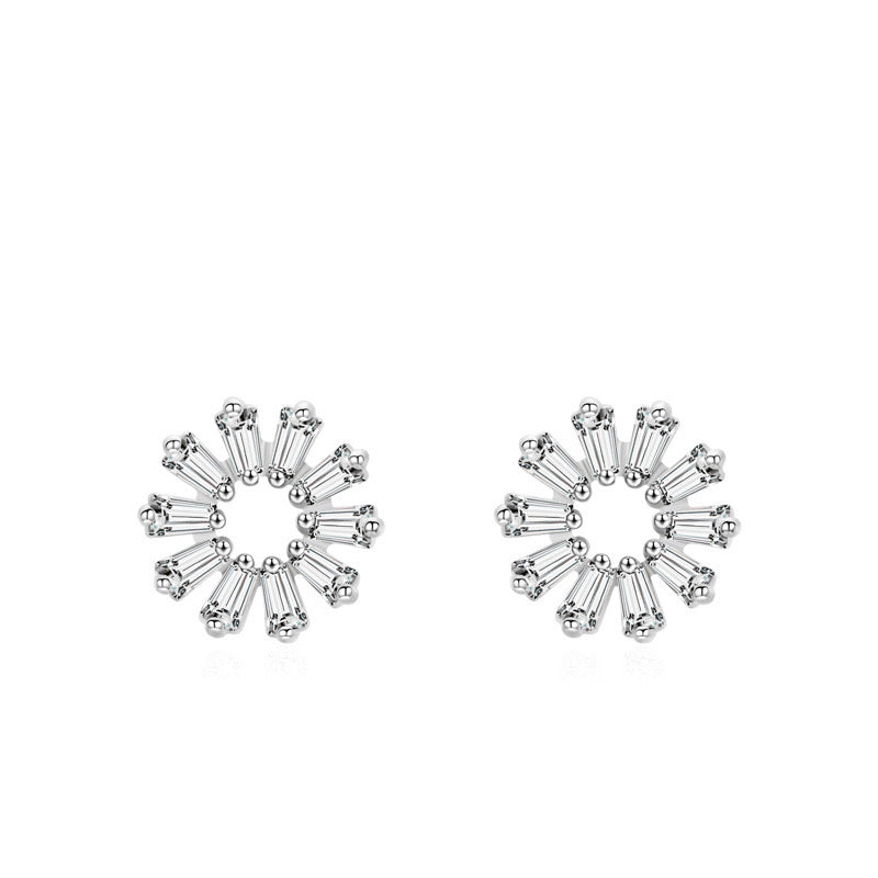 Clearcircle earrings