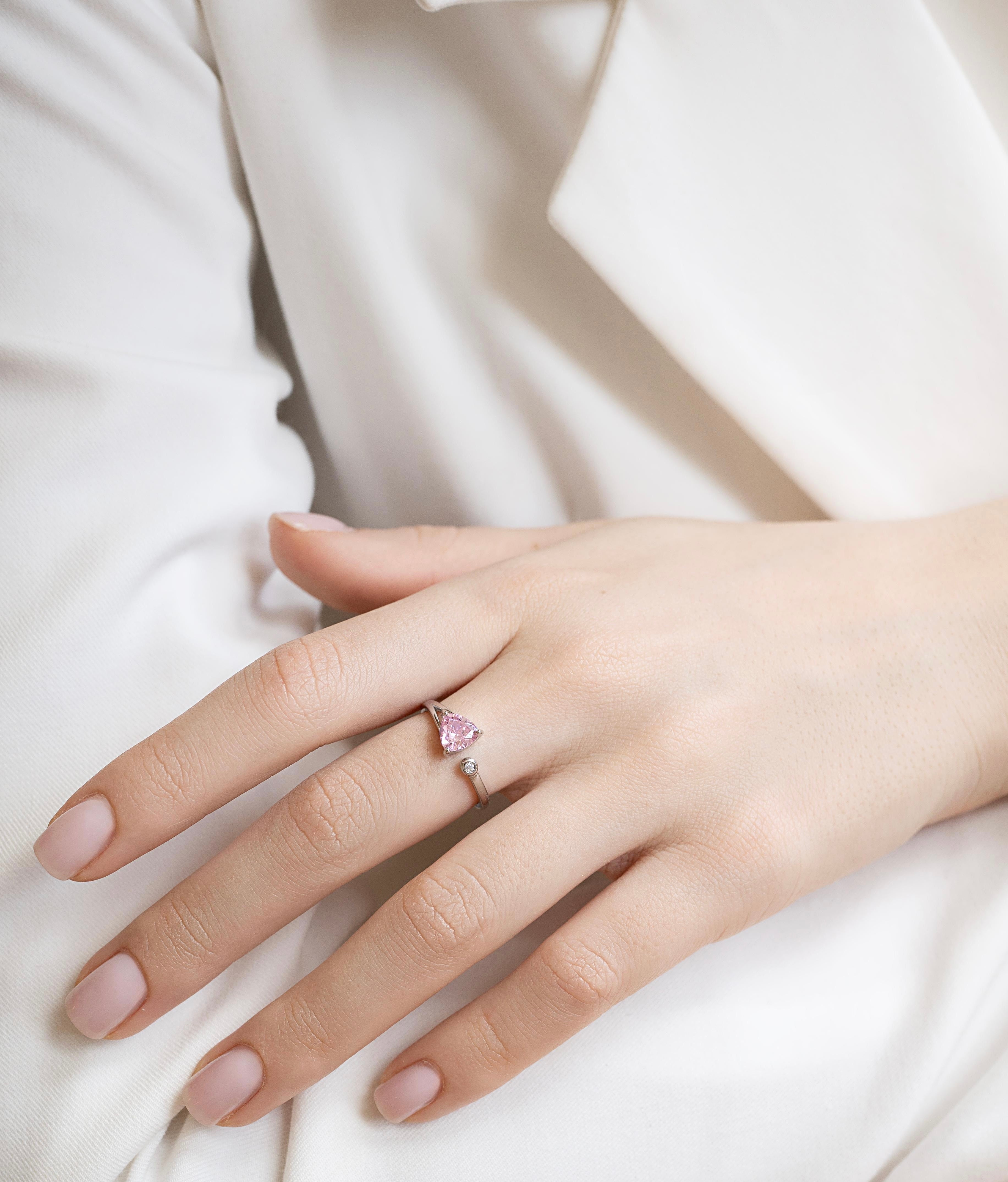 PinkHeart Ring